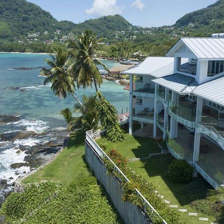 Vallonend Beachfront Villa With Excellent View Bel Ombre Eksteriør billede