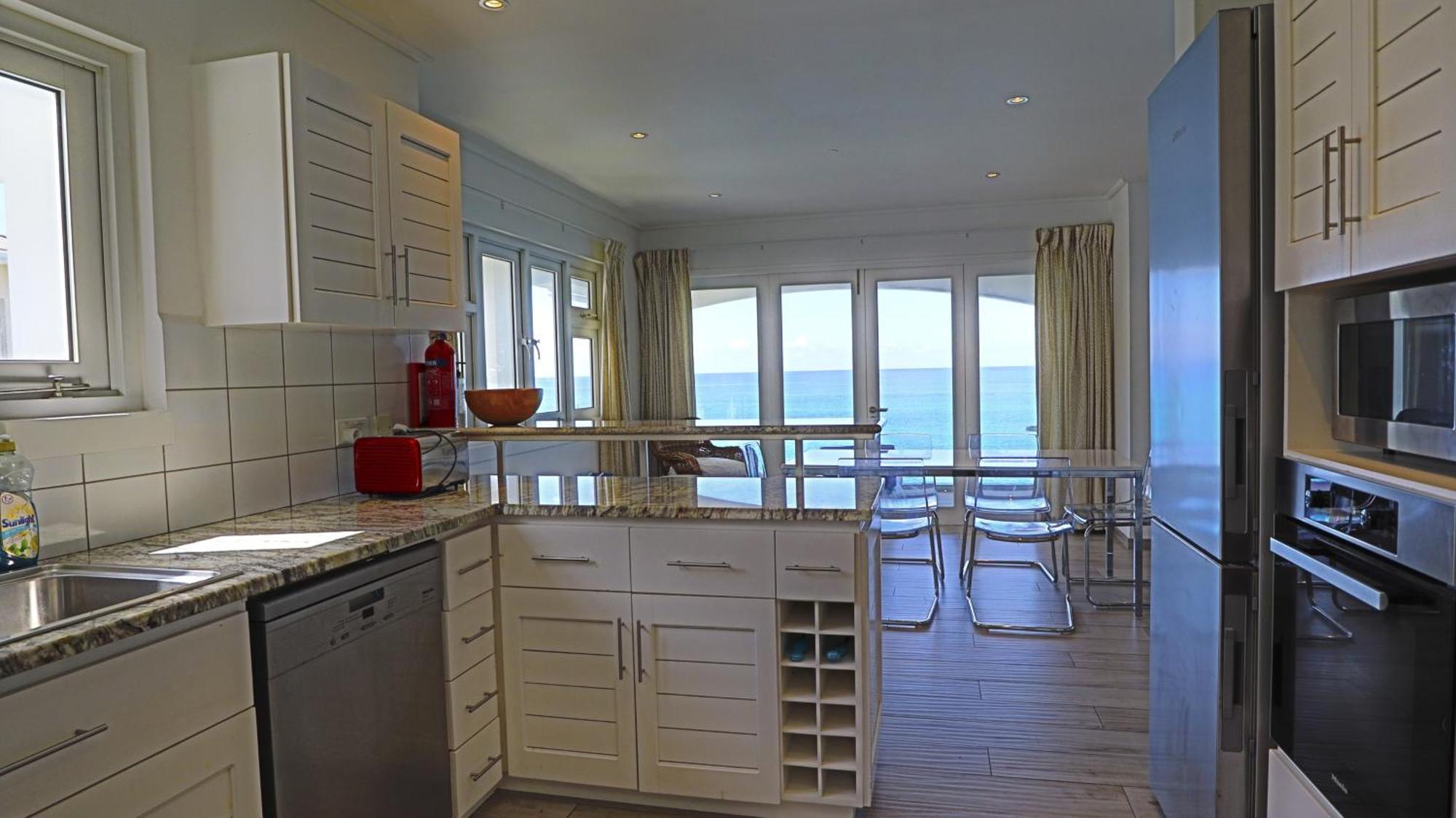 Vallonend Beachfront Villa With Excellent View Bel Ombre Eksteriør billede